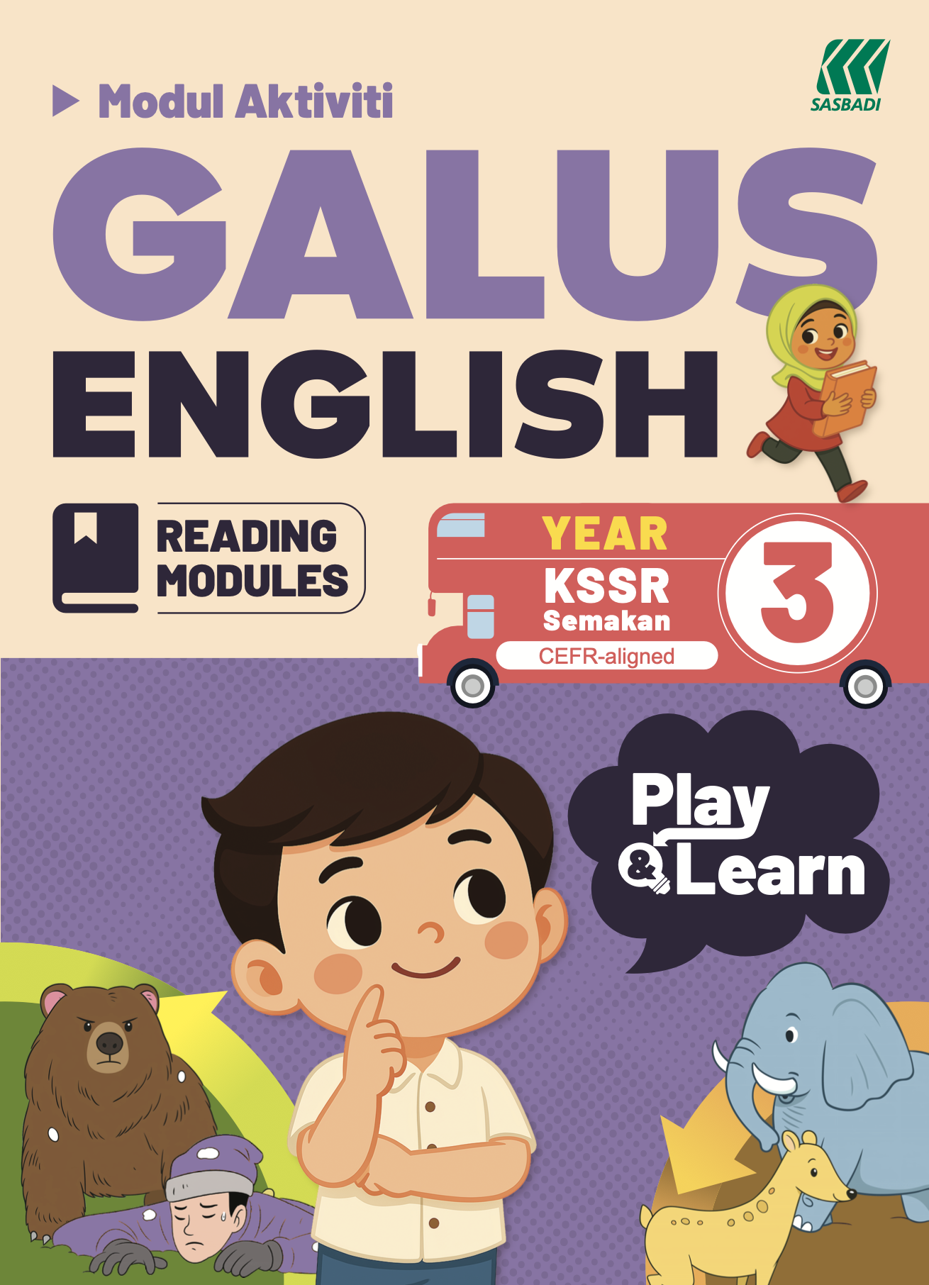 Modul Aktiviti GALUS KSSR English Year 3 Cover